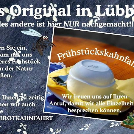 Ferienwohnung "Faehrmannsruh " Lübben Exteriör bild