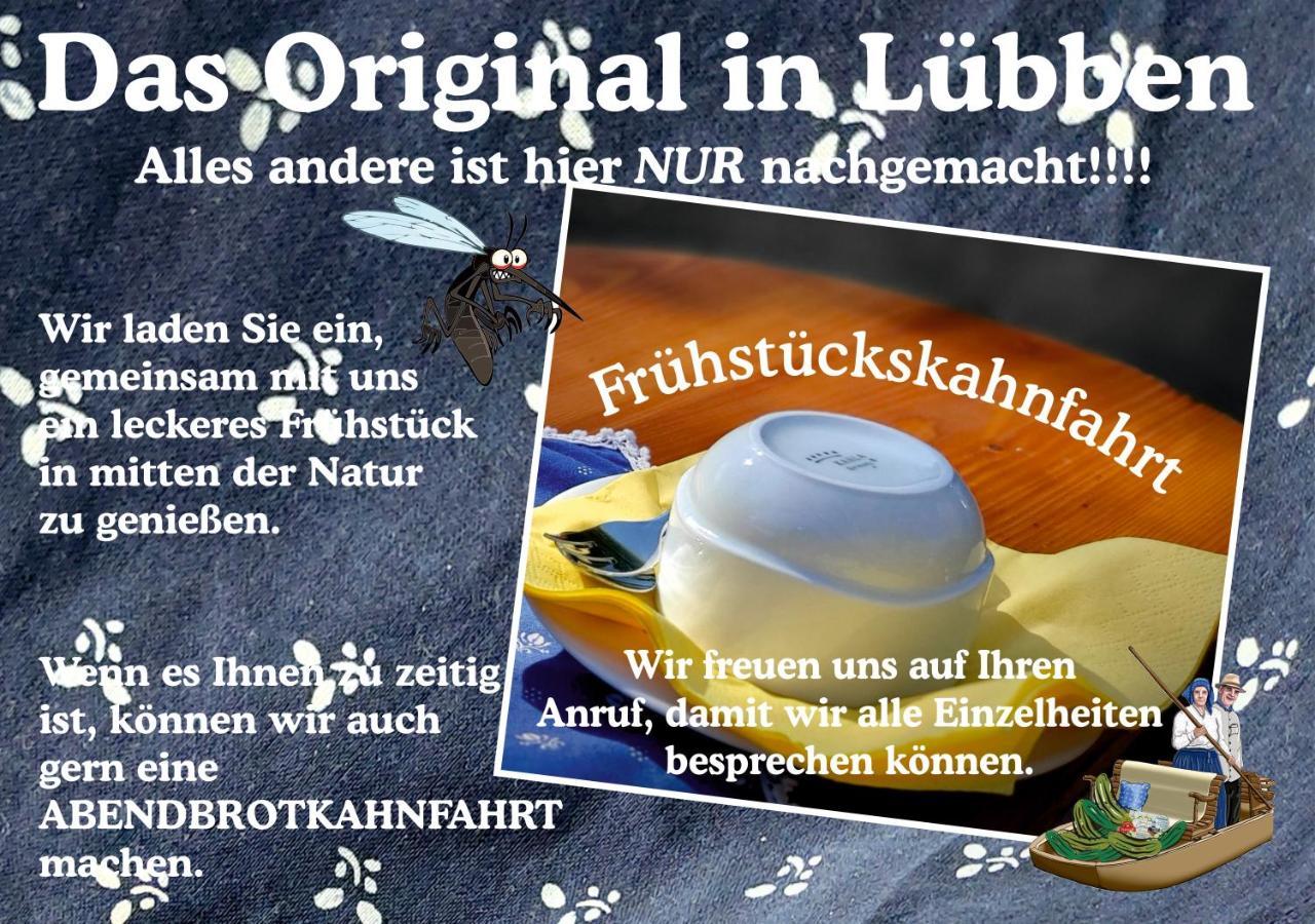 Ferienwohnung "Faehrmannsruh " Lübben Exteriör bild