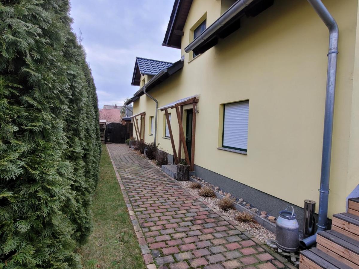 Ferienwohnung "Faehrmannsruh " Lübben Exteriör bild