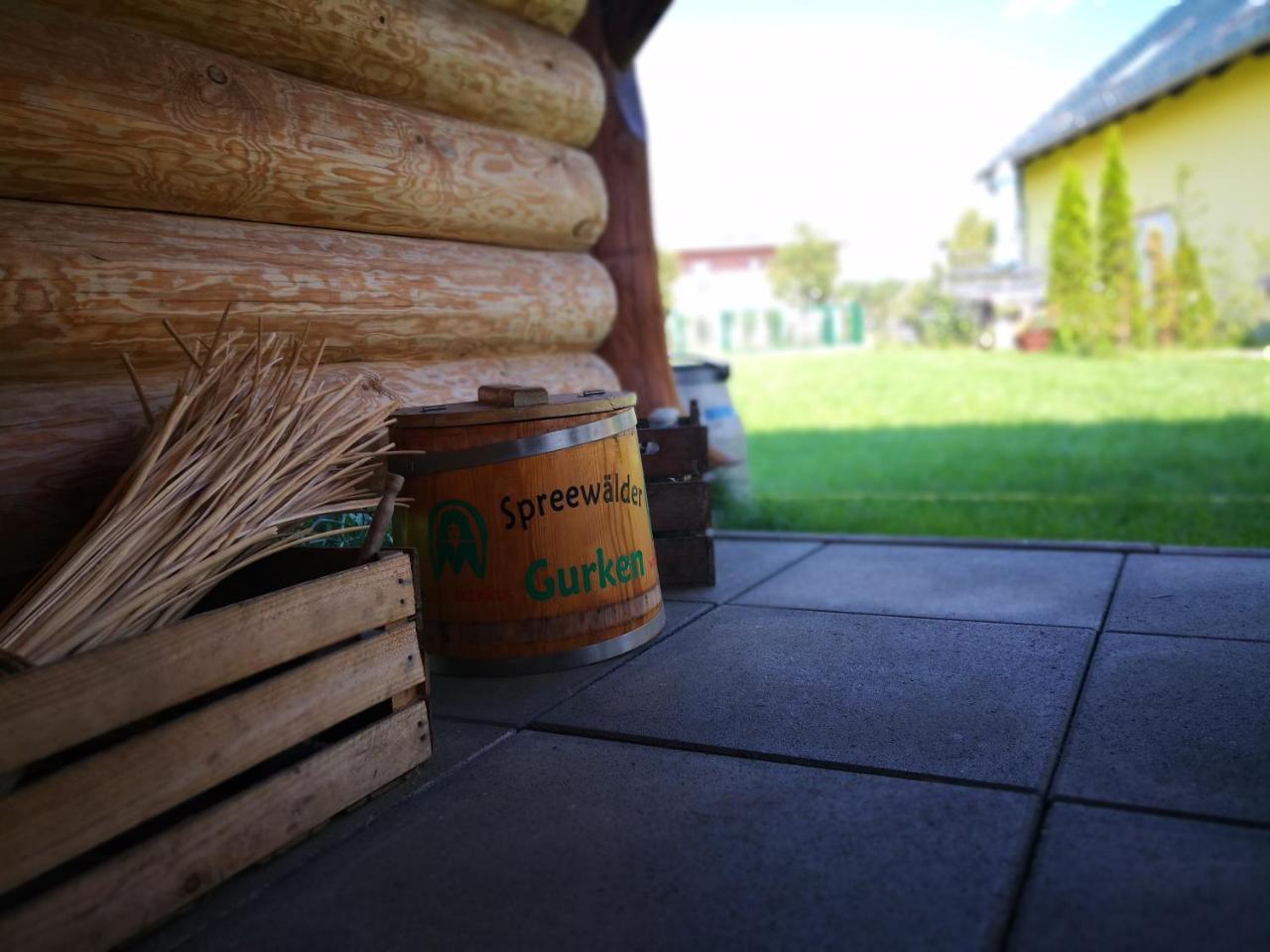 Ferienwohnung "Faehrmannsruh " Lübben Exteriör bild