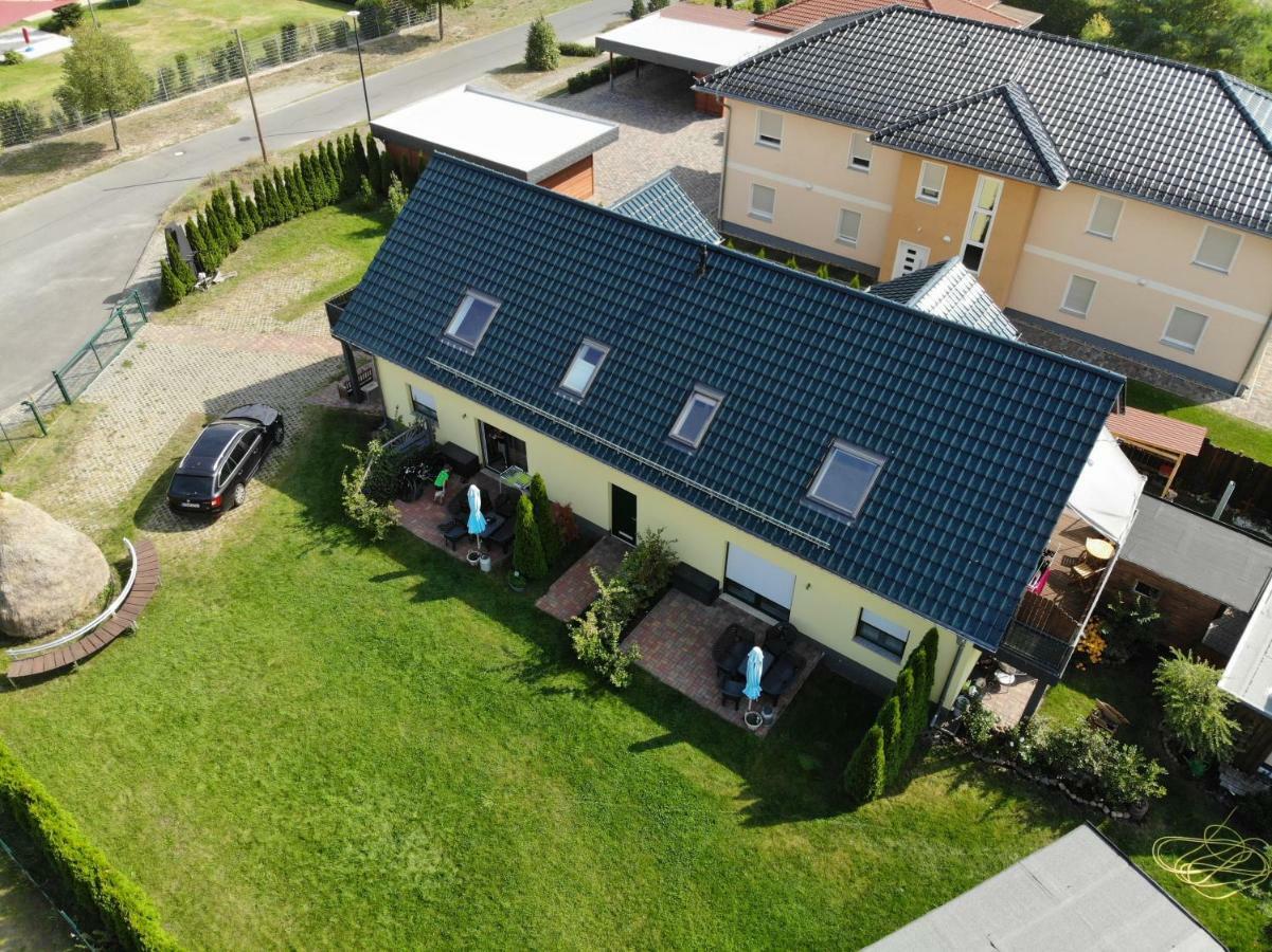 Ferienwohnung "Faehrmannsruh " Lübben Exteriör bild