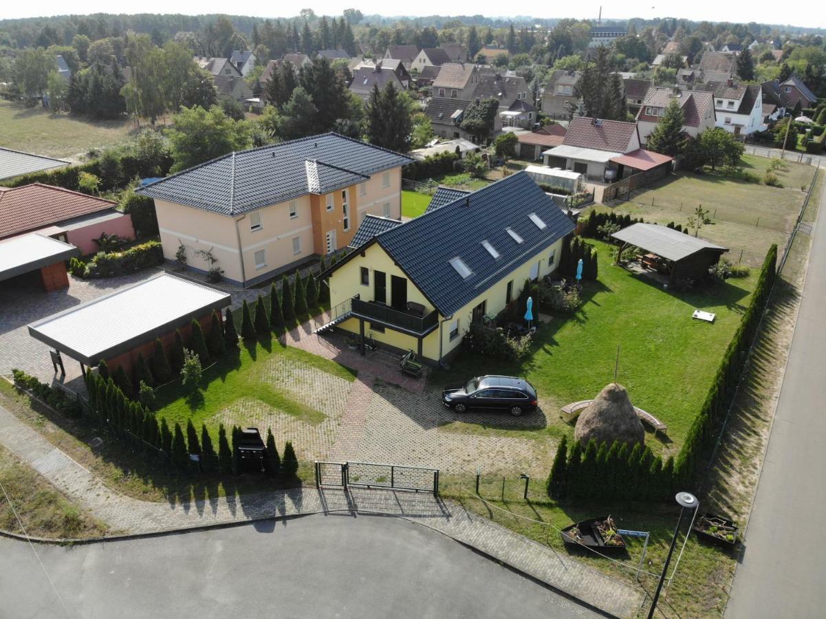 Ferienwohnung "Faehrmannsruh " Lübben Exteriör bild